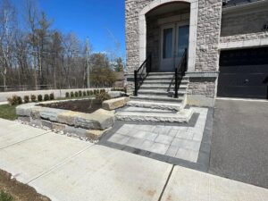 interlocking front steps