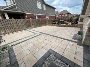 interlocking backyard