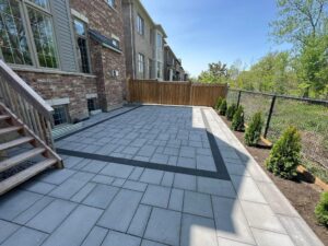 interlocking backyard